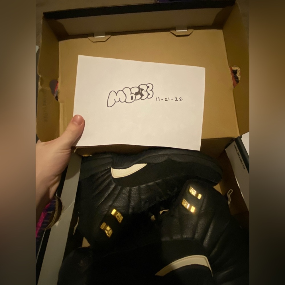 Jordan 12 The Master size 7Y